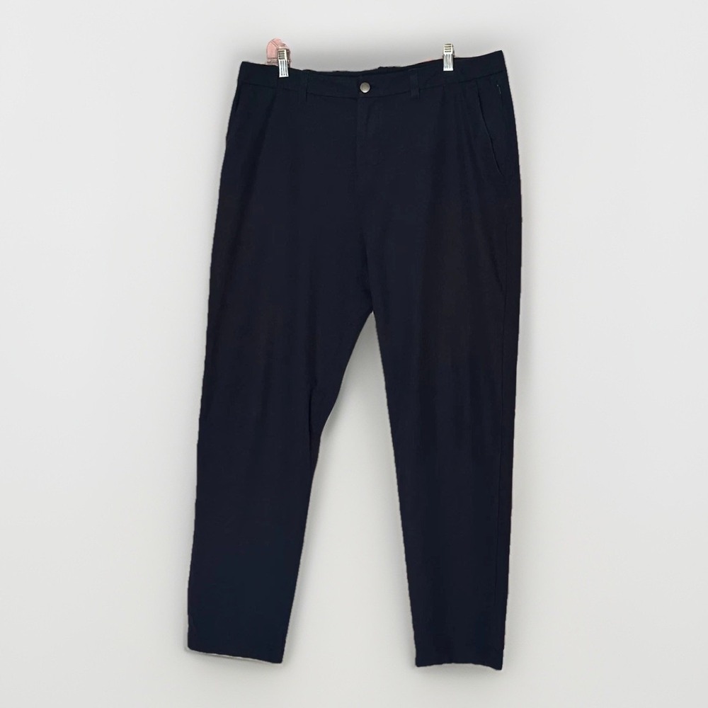 Lululemon ABC‎ Classic 5 Pocket Pant Trouser 36 (38x30) Warpstreme Navy Blue